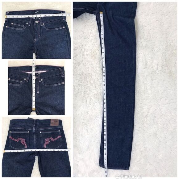 ALPINESTARS Roulette Skinny Straight Motorcycle Jeans Low Rise Moto Size 1 New - Picture 10 of 10